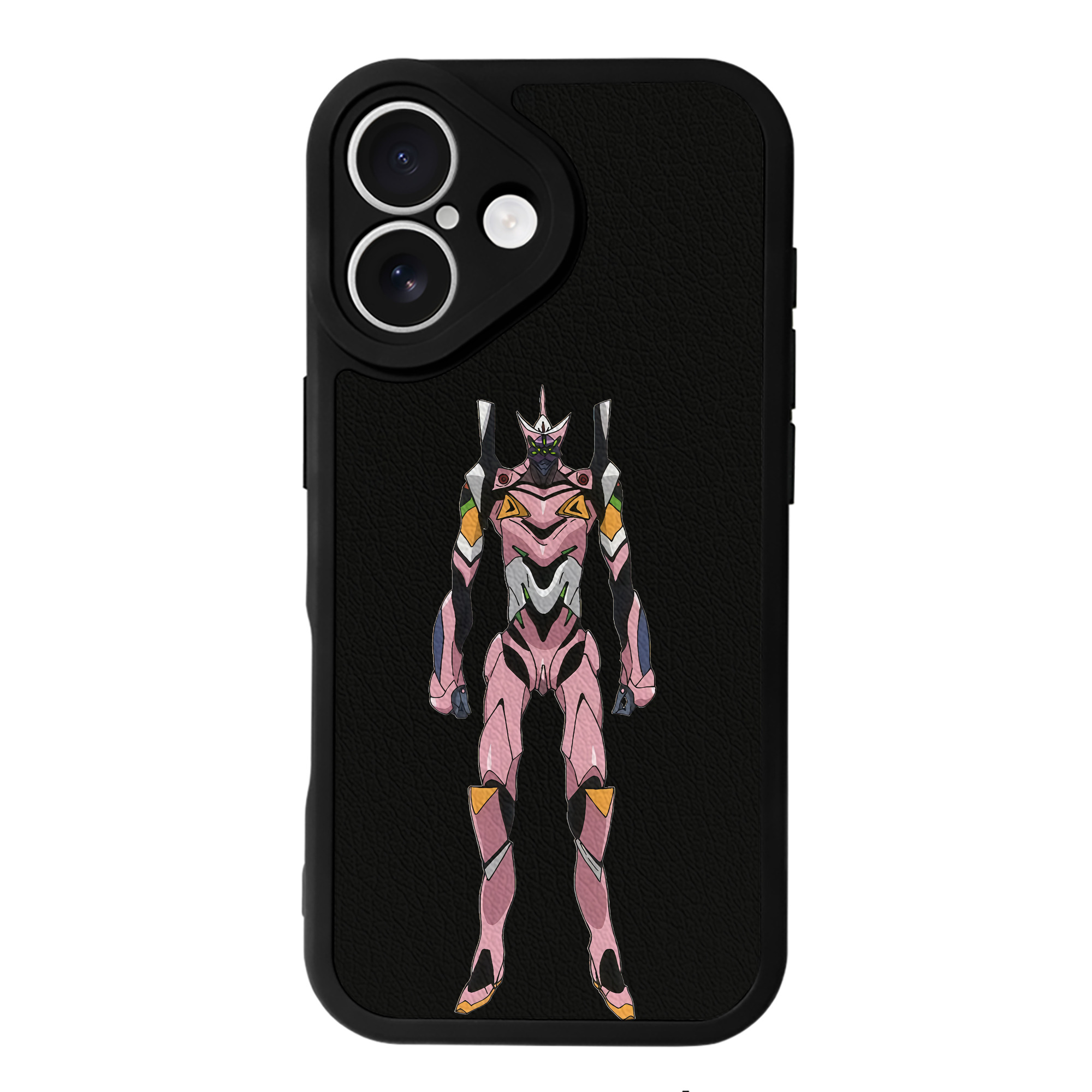 （画像用） EVA 新世紀エヴァンゲリオン 【iPhone 16シリーズ対応】シリコンスマホケース（レザー調） 材質：シリコン